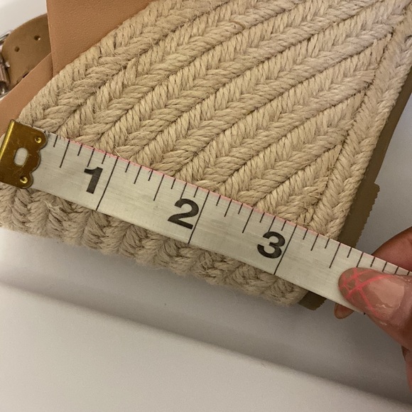 Report tan leather wedge sandals - Picture 7 of 7